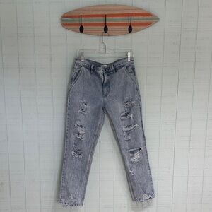 KanCan Light Blue Distressed Denim Jeans
